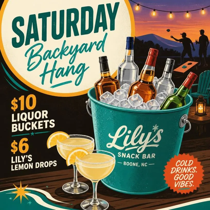 $10 Liquor Buckets & $6 Lemon Drops