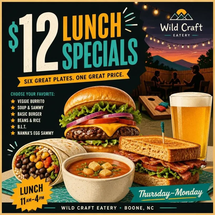 $12 Lunch Specials