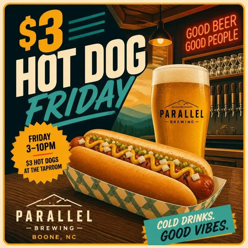 $3 Hot Dog Friday