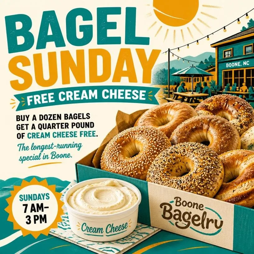 Bagel Sunday: Free Cream Cheese