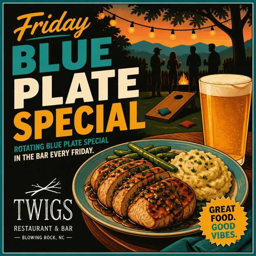 Friday Blue Plate Special