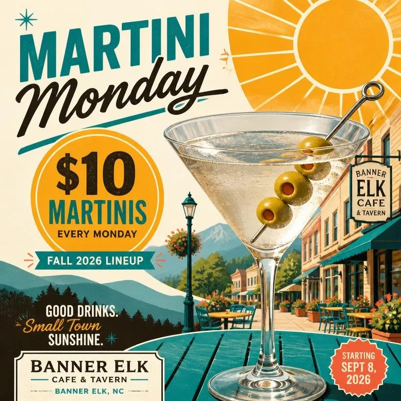 Martini Monday - $10 Martinis