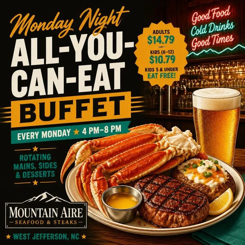 Monday Night All-You-Can-Eat Buffet