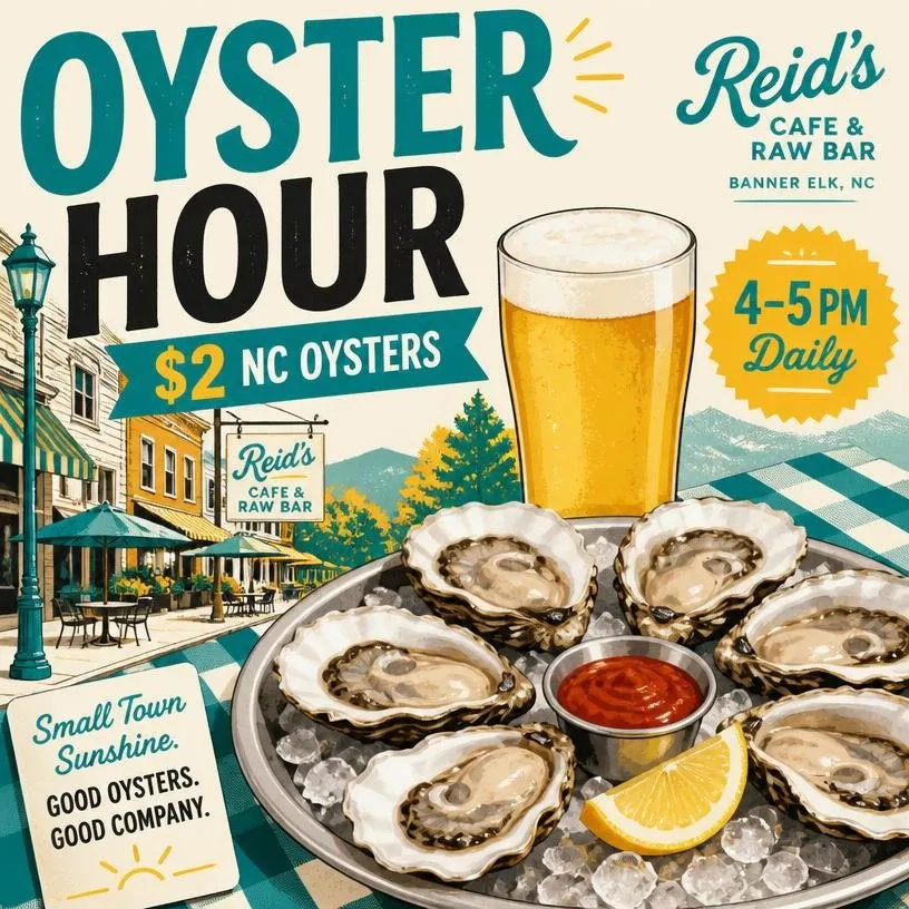 Oyster Hour - $2 NC Oysters