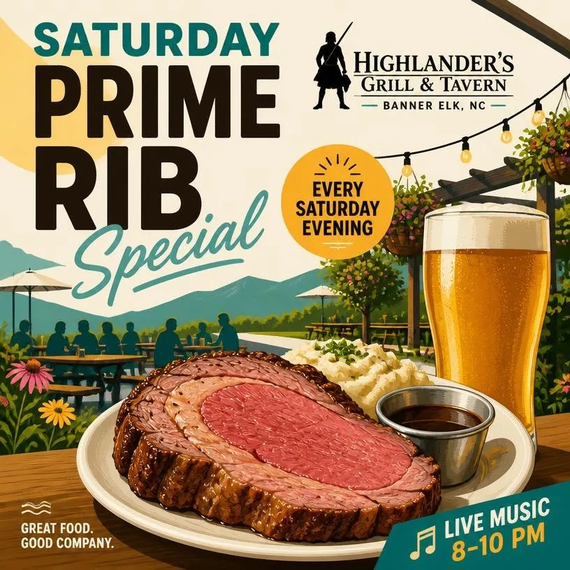 Saturday Prime Rib Special