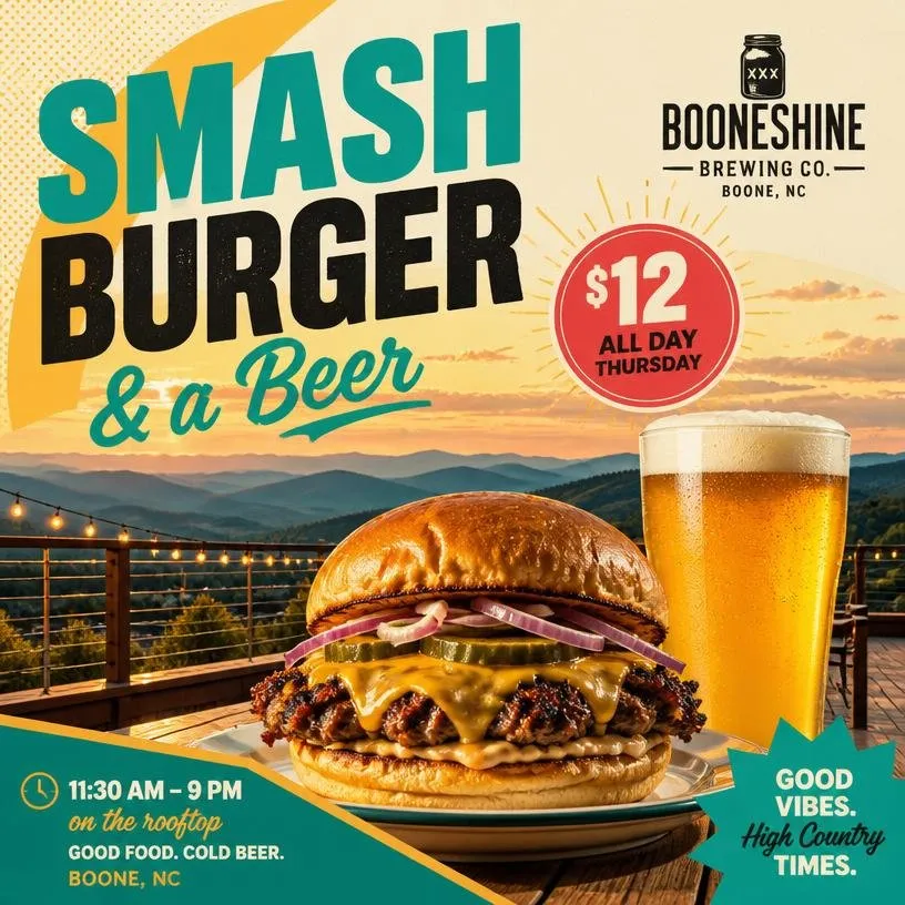 Smash Burger & a Beer