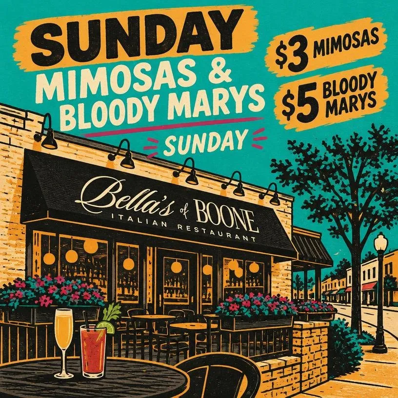 Sunday - Mimosas & Bloody Marys