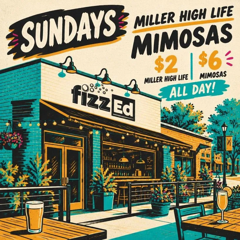Sundays -Miller High Life - Mimosas
