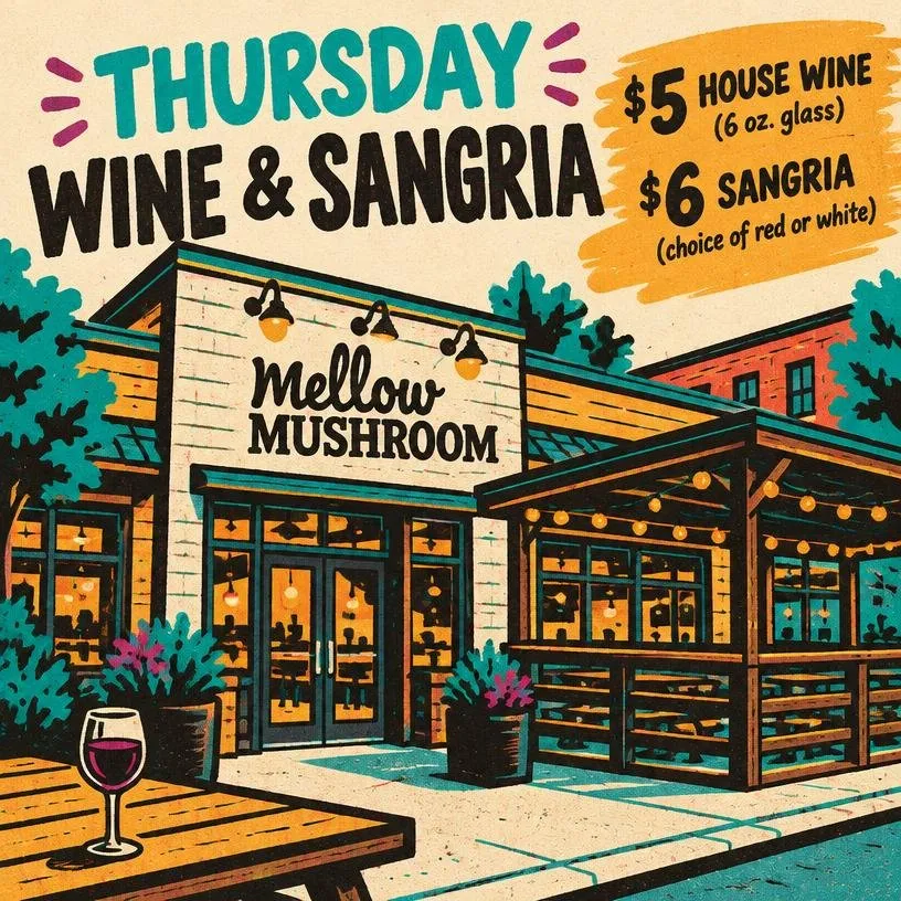 Thursday 🍷Wine & Sangria