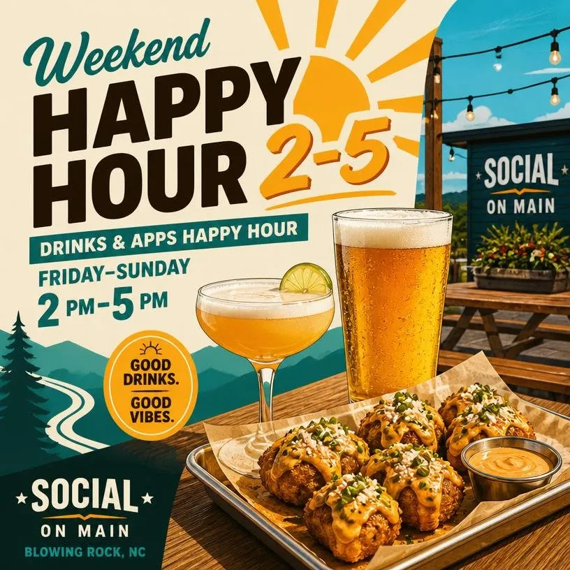 Weekend Happy Hour 2-5